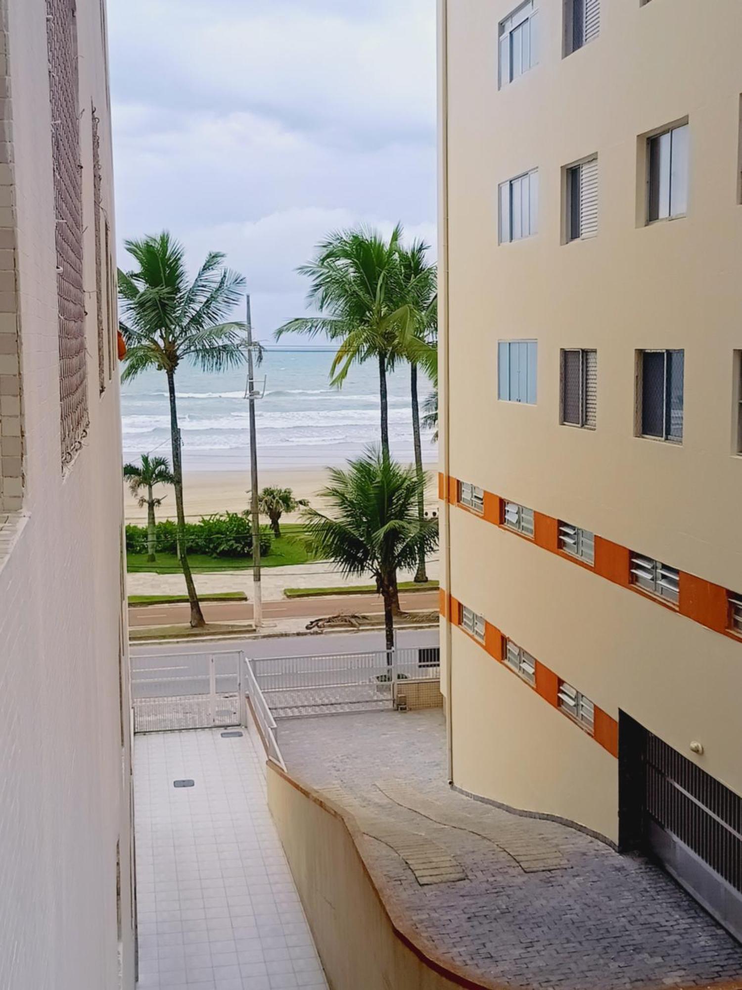 Apartamento Pe Na Areia Vila Caicara Praia Grande  Eksteriør bilde